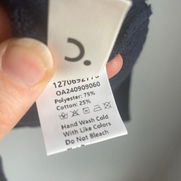 Commense Cardigan Navy Blue Preppy Clean Workwear size XL Heritage Classic - Picture 3 of 7